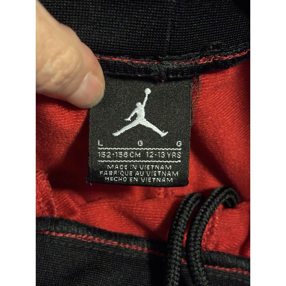 Jordan Jumpman Boys Red Joggers Pants Size Boys Large 12-13 Yrs - Picture 6 of 9